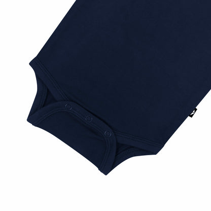 Long Sleeve Bodysuit in Navy | Kyte Baby