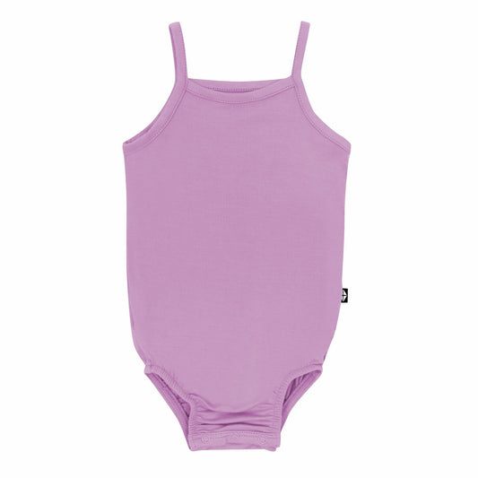 Spaghetti Strap Leotard in Poi | Kyte Baby