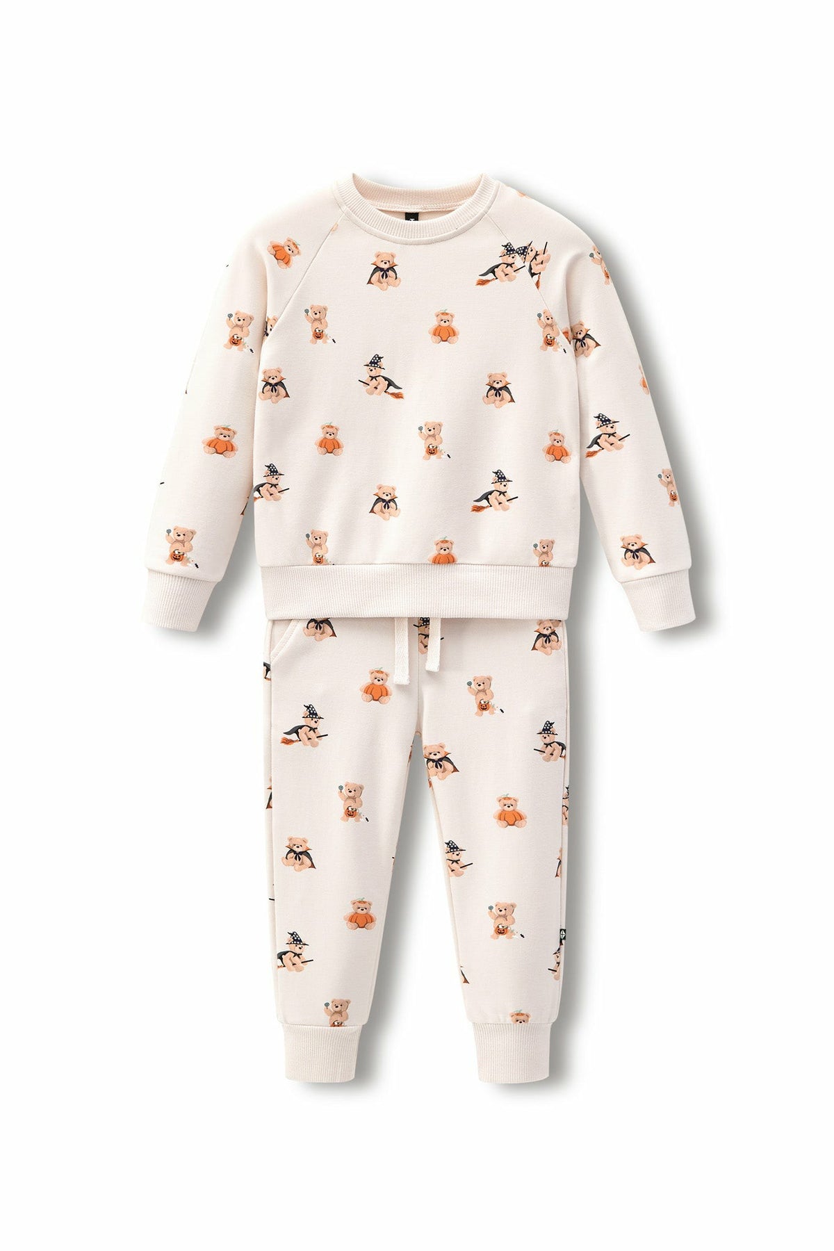 Long Sleeve Jogger Set in Halloween Teddy | Kyte Baby