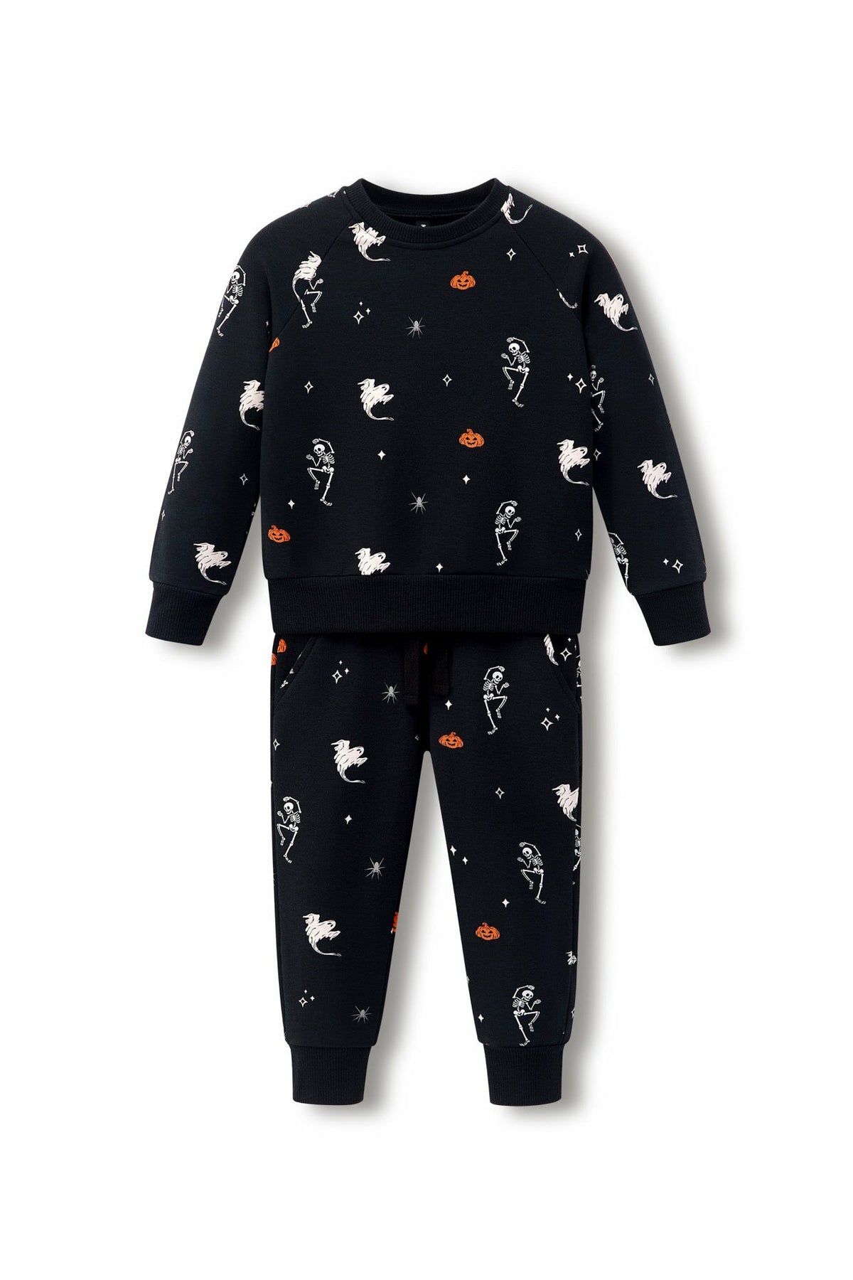 Long Sleeve Jogger Set in Halloween Friends | Kyte Baby