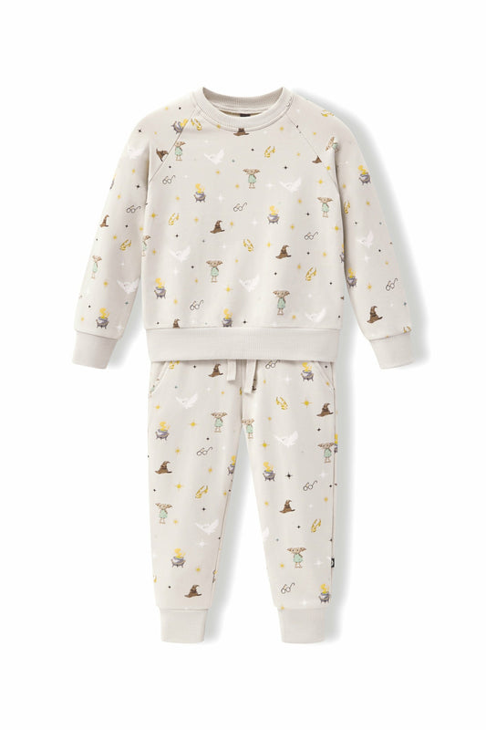 Long Sleeve Jogger Set in Starry Icon | Kyte Baby