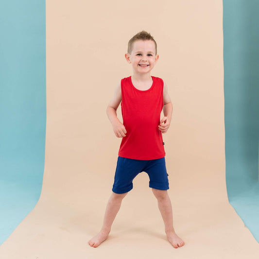 Toddler Tank Top in Cardinal | Kyte Baby