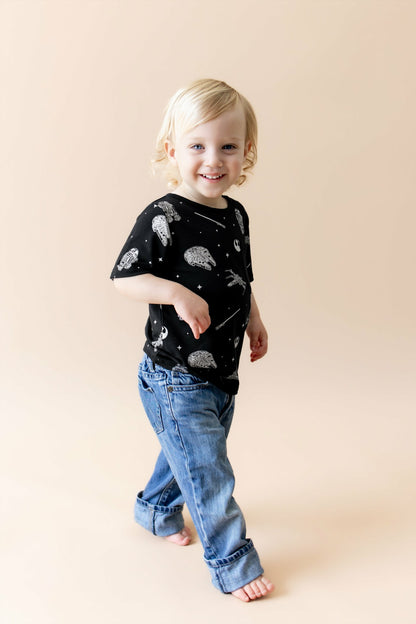 Toddler Crew Neck Tee in STAR WARS™ | Kyte Baby