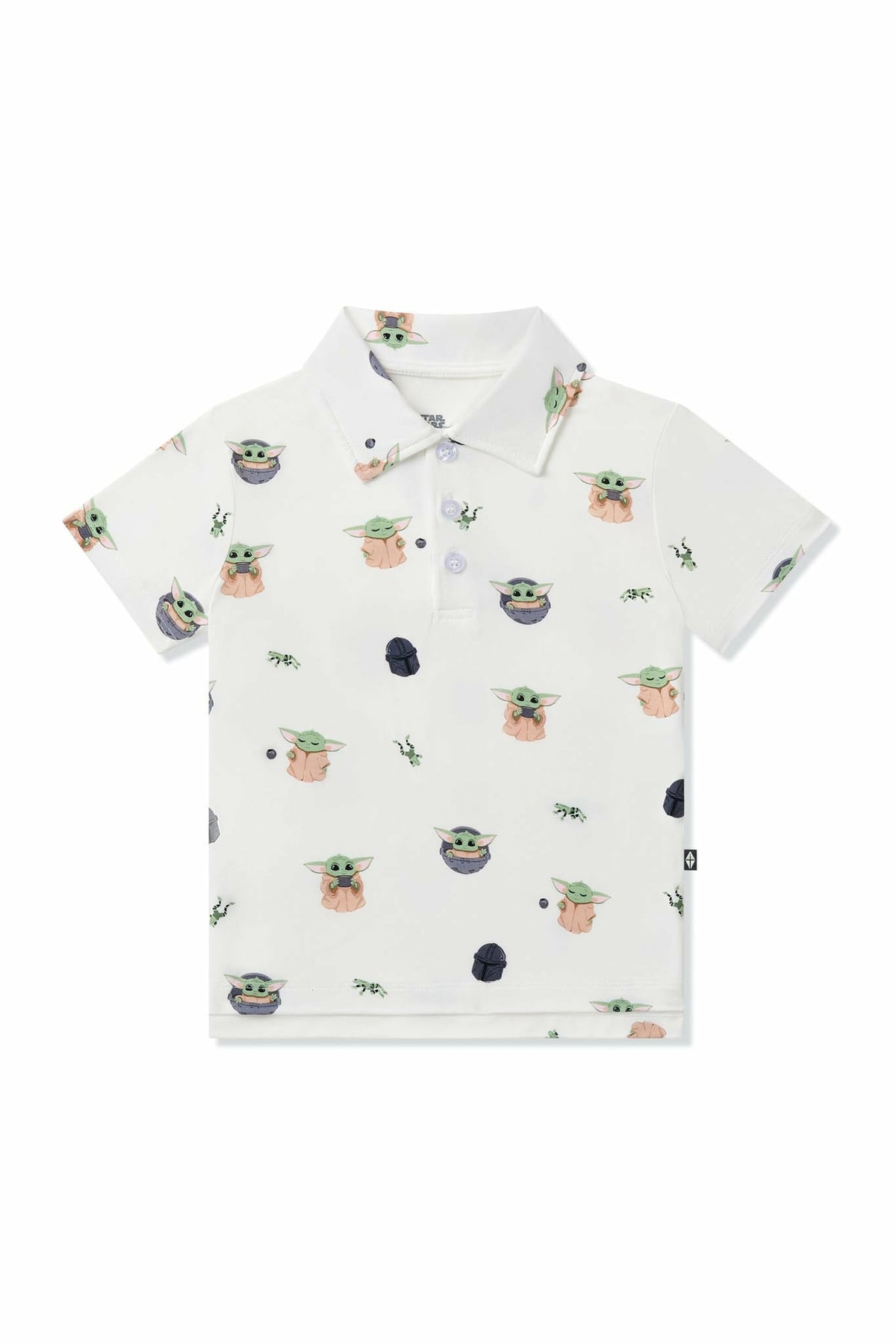 Toddler Short Sleeve Polo in Grogu™ | Kyte Baby
