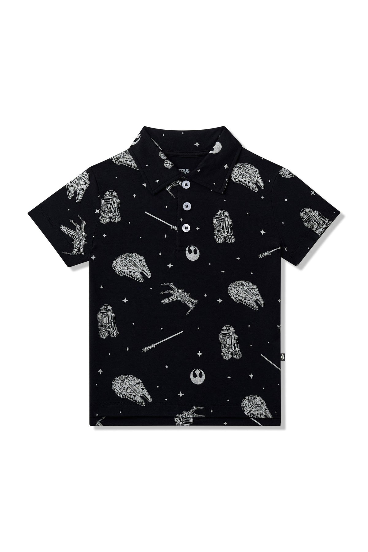 Toddler Short Sleeve Polo in STAR WARS™ | Kyte Baby
