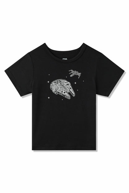 Toddler Basic Tee in Millennium Falcon™ | Kyte Baby