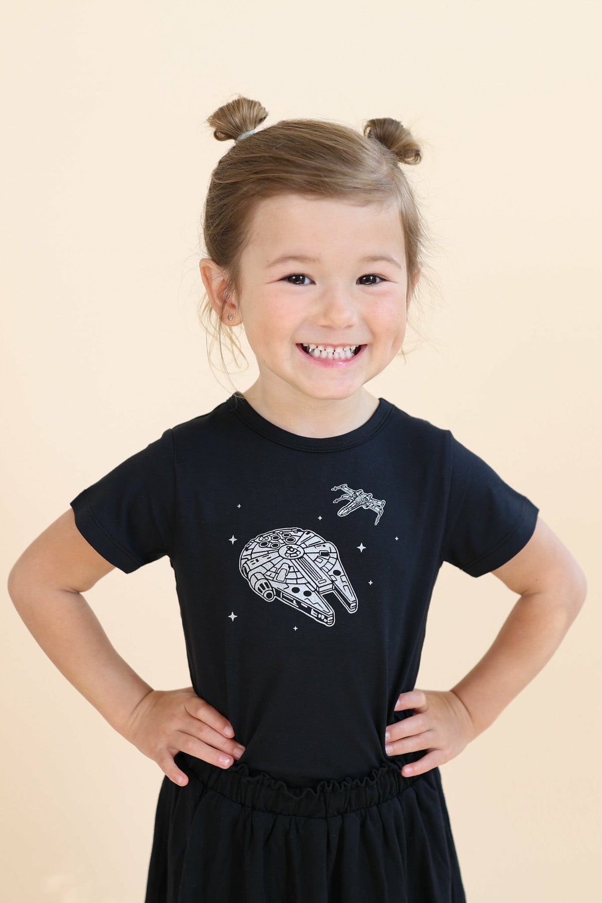 Toddler Basic Tee in Millennium Falcon™ | Kyte Baby