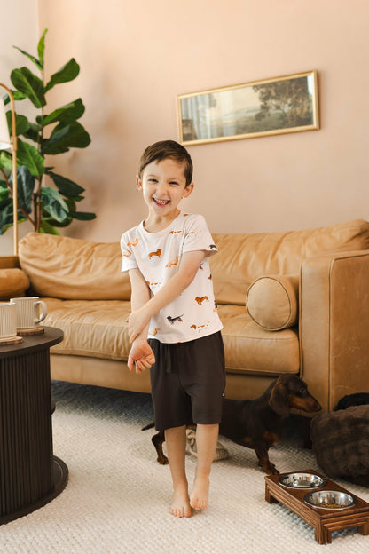 Toddler Basic Tee in Dachshund | Kyte Baby