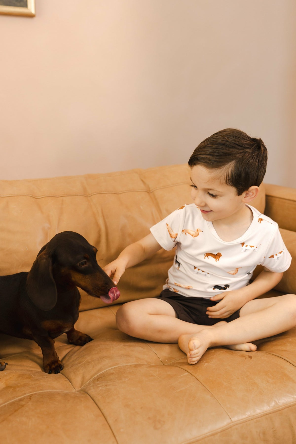 Toddler Basic Tee in Dachshund | Kyte Baby