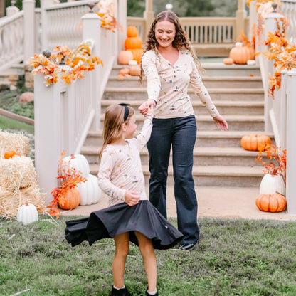 Long Sleeve Toddler Crew Neck Tee in Gilmore Girls | Kyte Baby