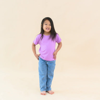 Toddler Basic Tee in Poi | Kyte Baby