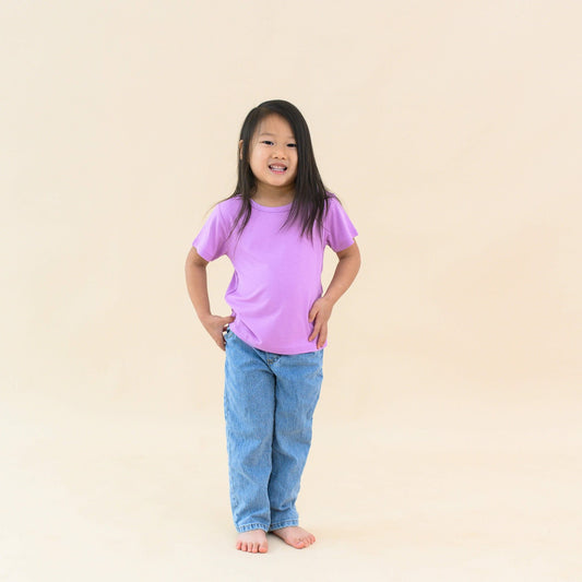 Toddler Basic Tee in Poi | Kyte Baby