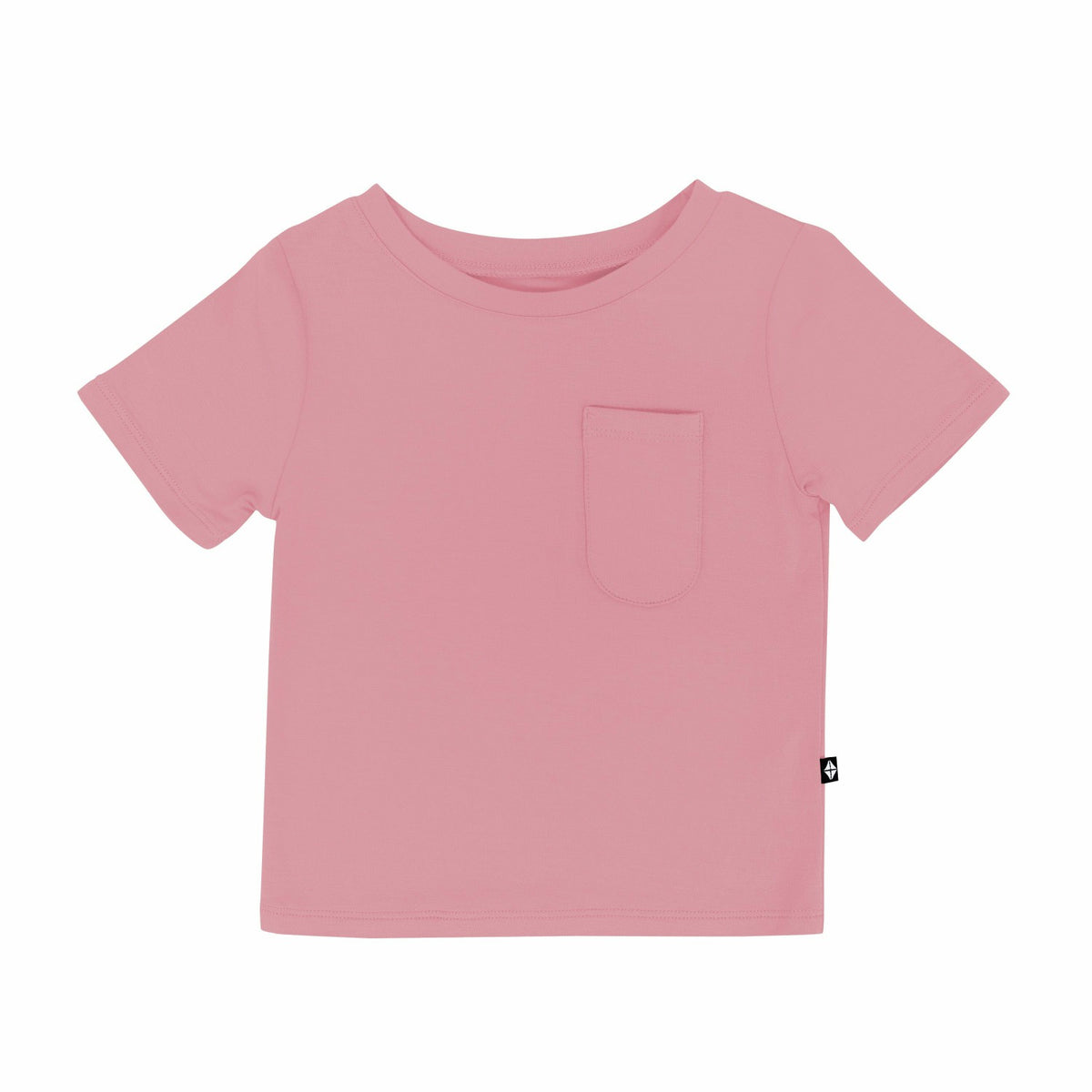 Toddler Crew Neck Tee in Apple Blossom | Kyte Baby