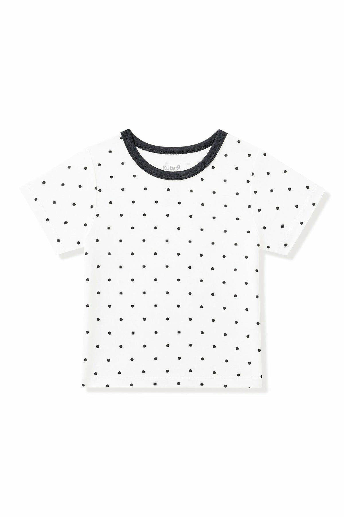 Toddler Basic Tee in Midnight Polka Dot | Kyte Baby
