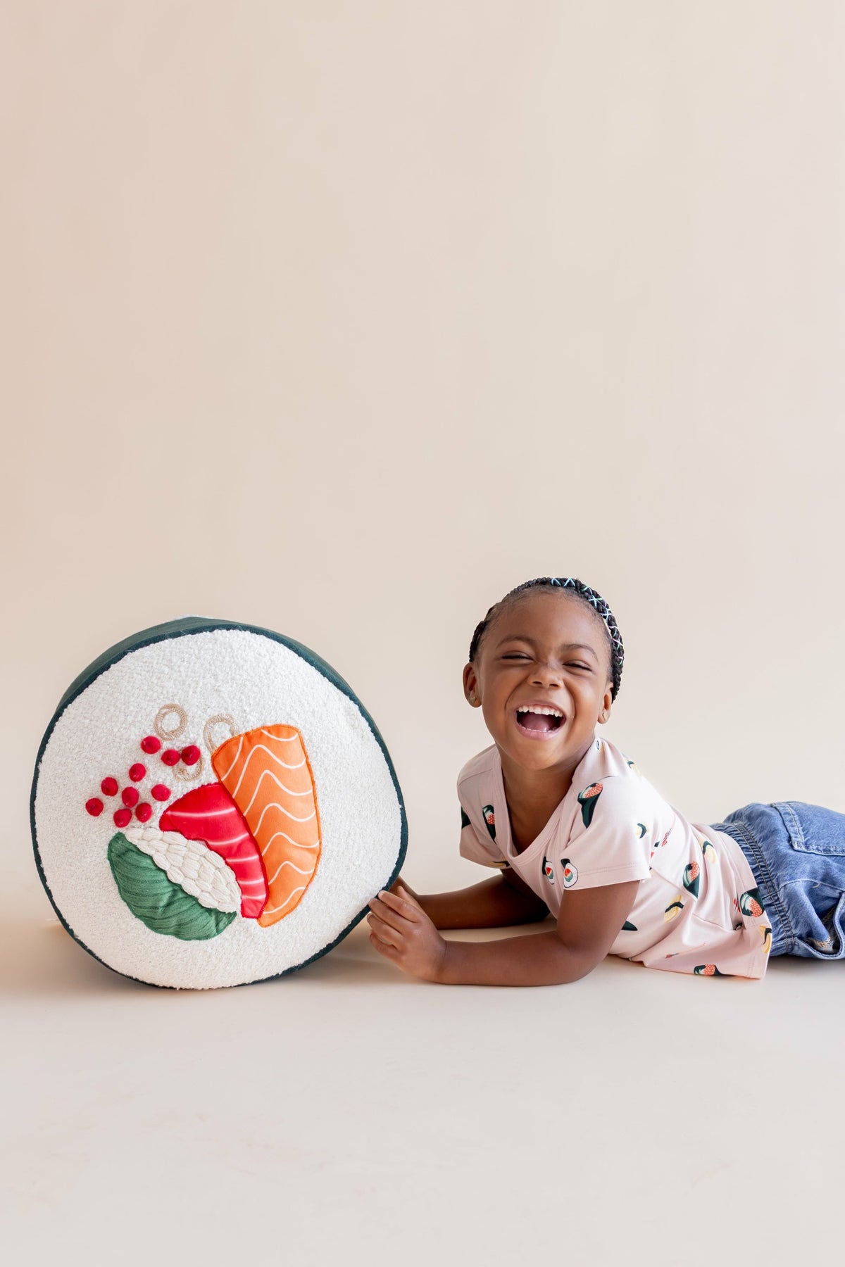 Toddler Basic Tee in Blush Sushi | Kyte Baby
