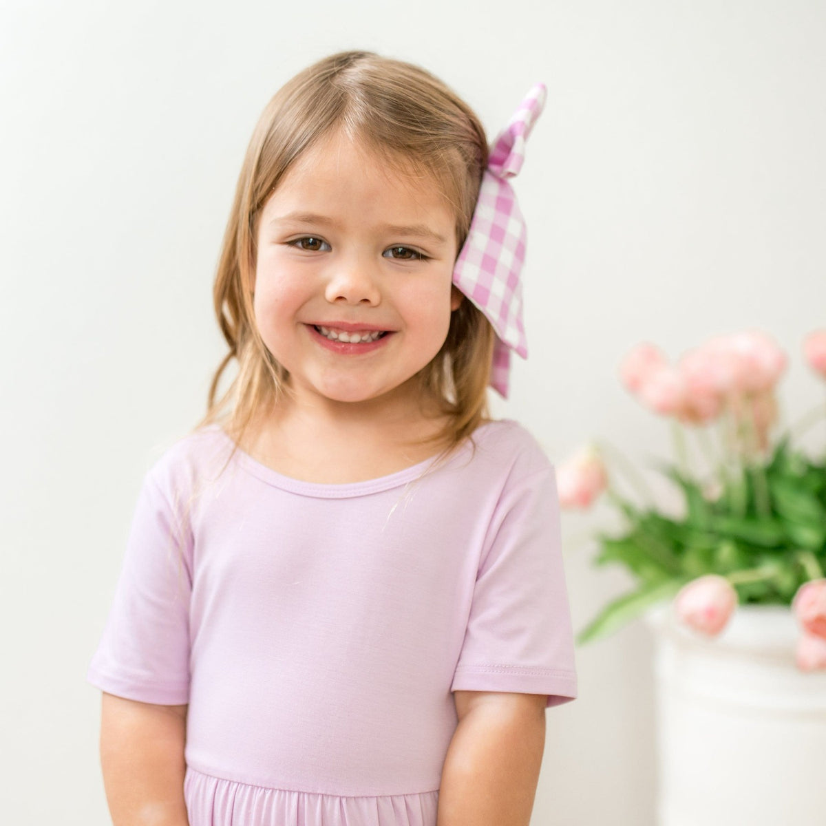 Twirl Dress in Thistle | Kyte Baby
