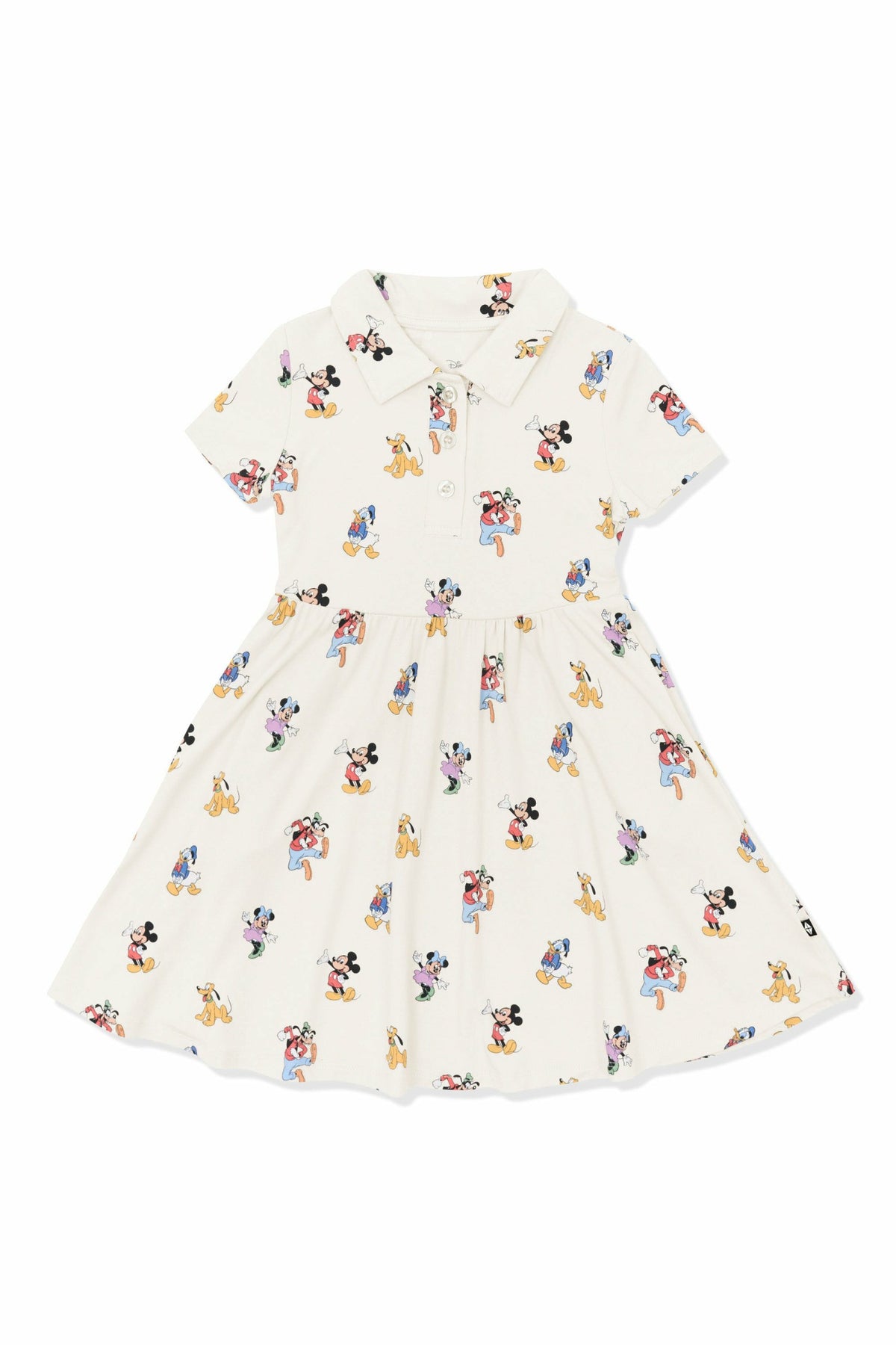 Polo Dress in Mickey Mouse and Friends | Kyte Baby
