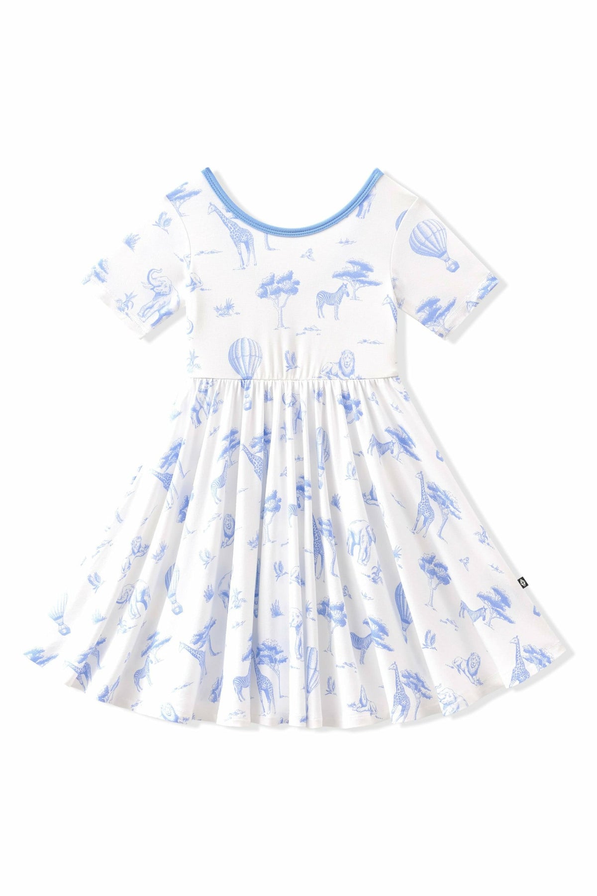 Twirl Dress in Toile Safari | Kyte Baby