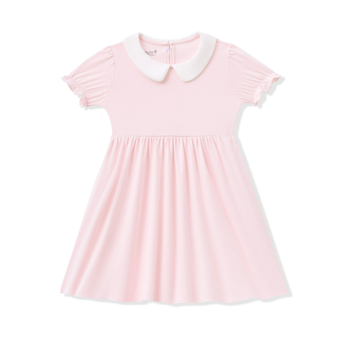Peter Pan Collar Dress in Sakura | Kyte Baby