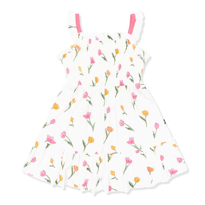 Smocked Dress in Tulip | Kyte Baby
