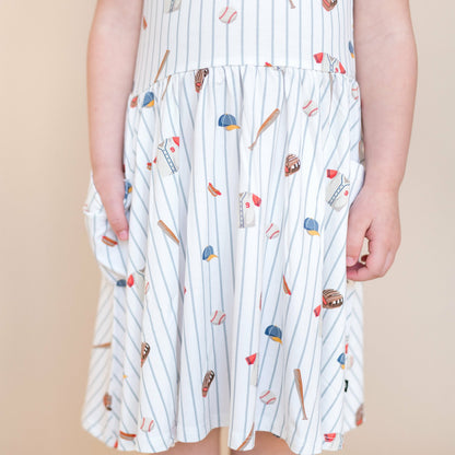 Pocket Dress in Home Run | Kyte Baby