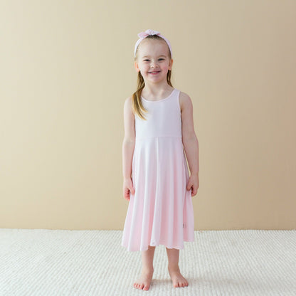 Tank Twirl Dress in Sakura | Kyte Baby