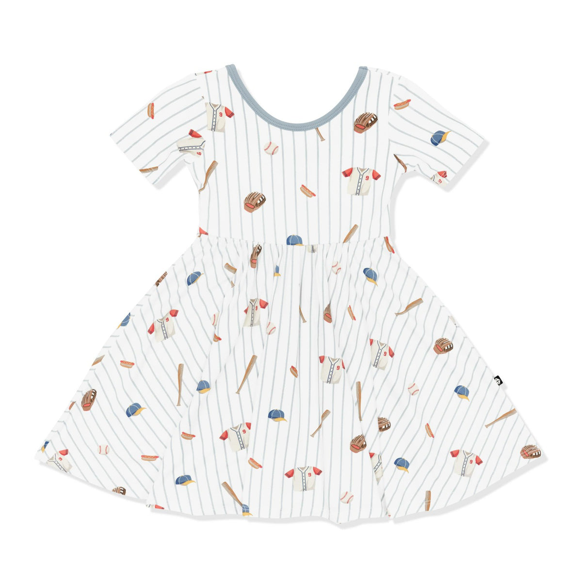 Twirl Dress in Home Run | Kyte Baby