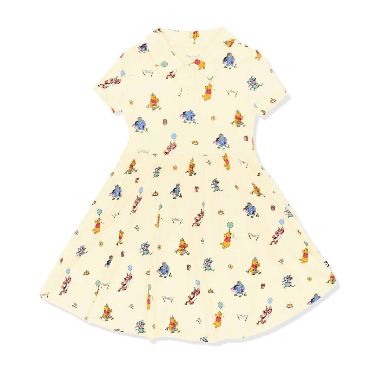 Polo Dress in Winnie the Pooh Celebration | Kyte Baby