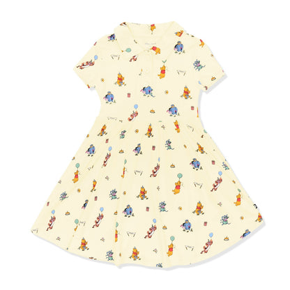 Polo Dress in Winnie the Pooh Celebration | Kyte Baby