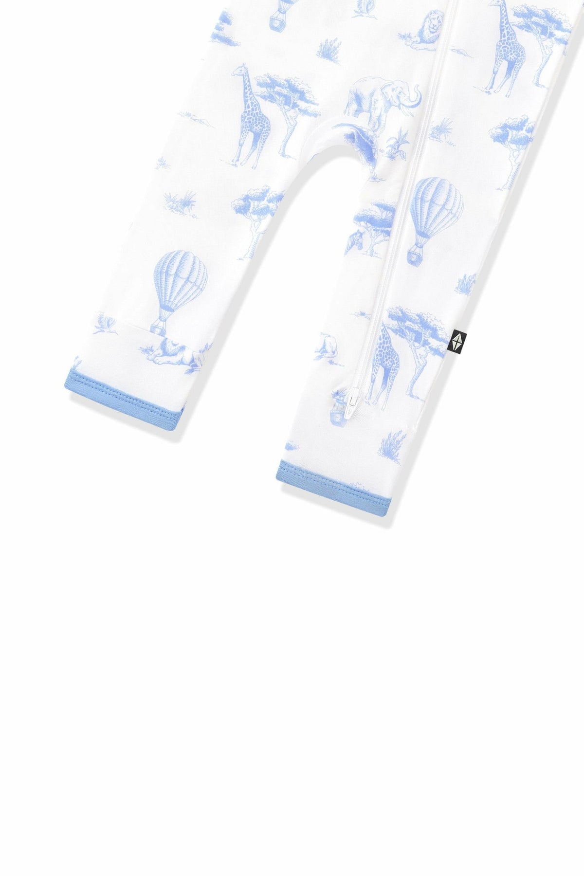 Zippered Romper in Toile Safari | Kyte Baby