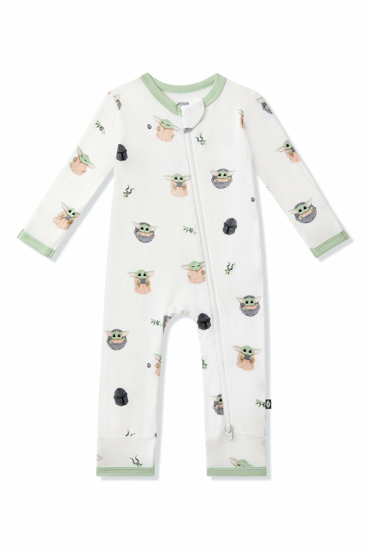 Zippered Romper in Grogu™ | Kyte Baby