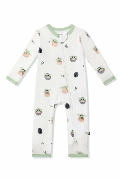 Zippered Romper in Grogu™ | Kyte Baby