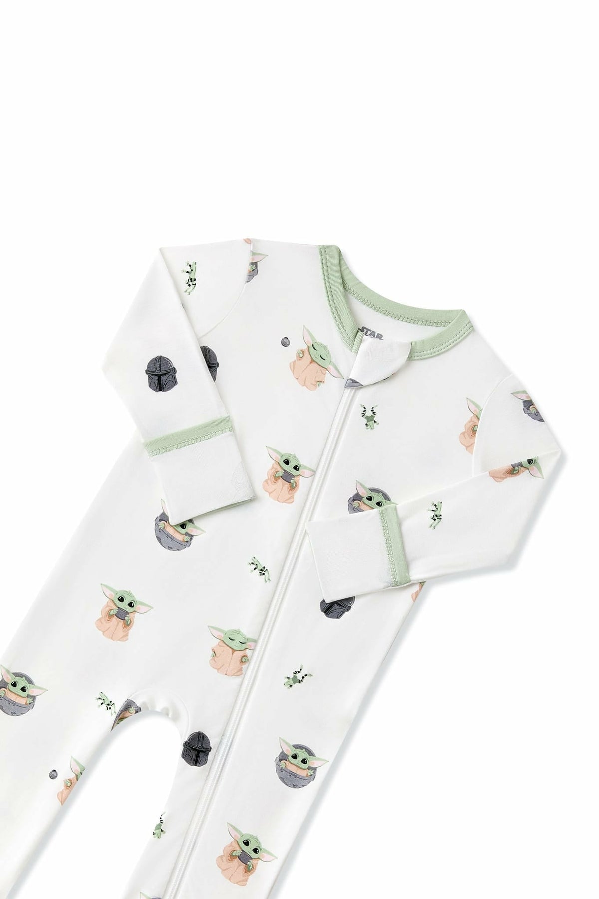 Zippered Romper in Grogu™ | Kyte Baby