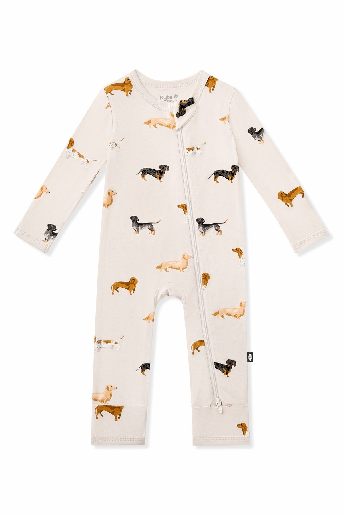 Zippered Romper in Dachshund | Kyte Baby