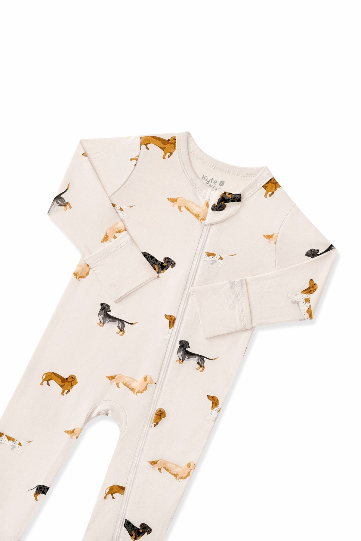 Zippered Romper in Dachshund | Kyte Baby