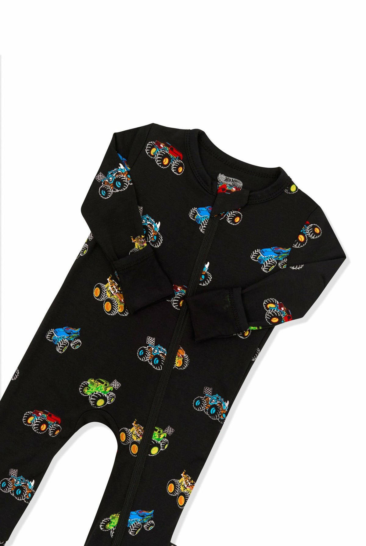 Zippered Romper in Monster Truck | Kyte Baby