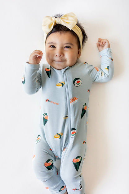 Zippered Romper in Ice Sushi | Kyte Baby