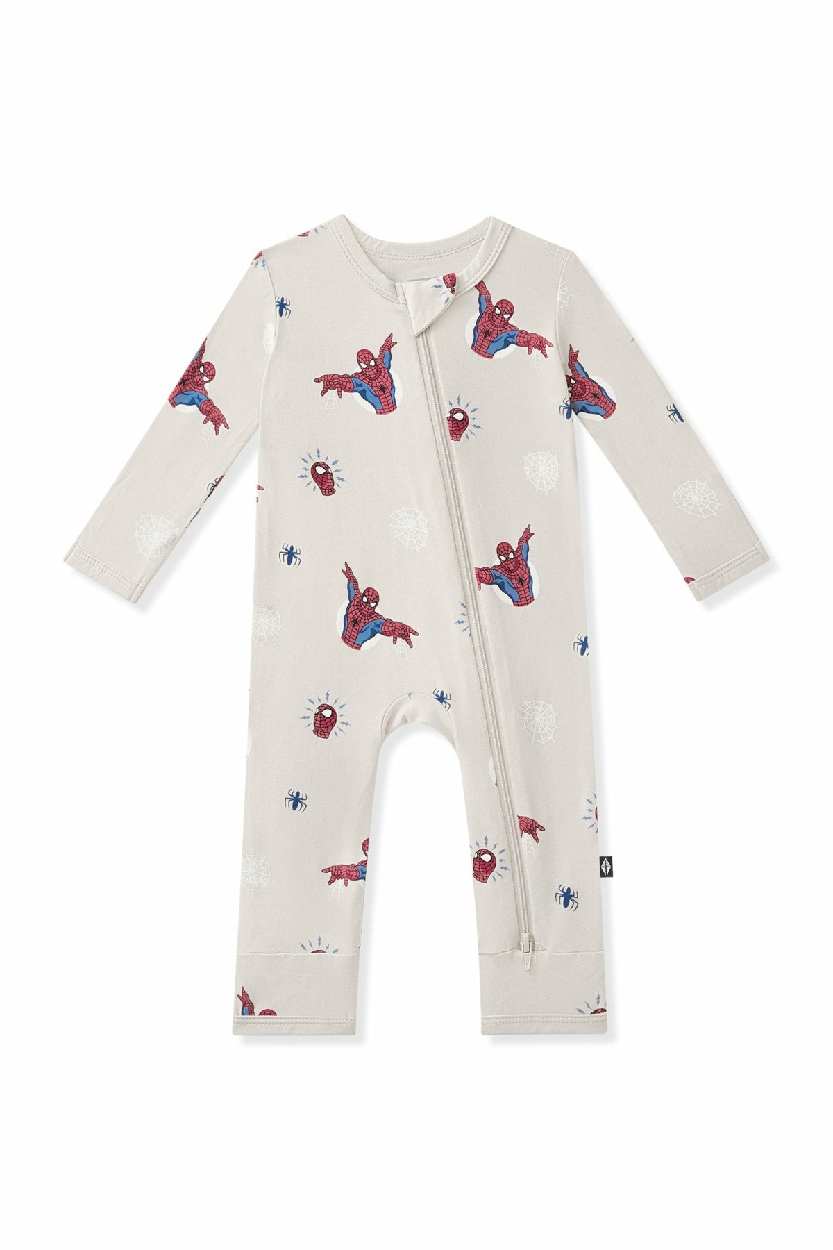 Zippered Romper in Spider-Man | Kyte Baby
