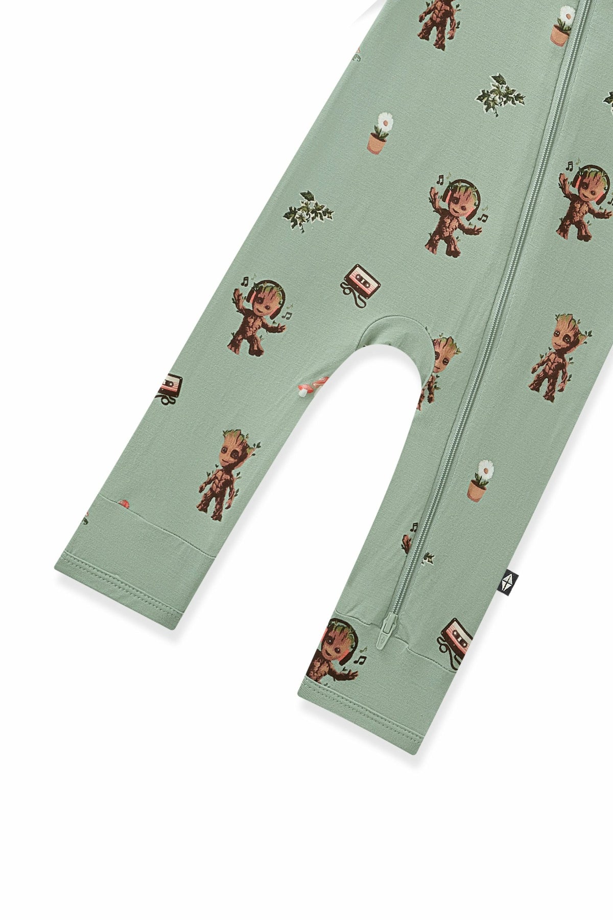 Zippered Romper in Groot | Kyte Baby