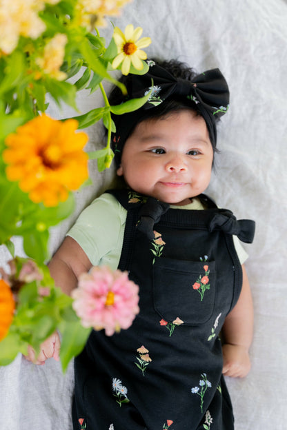 Overall in Midnight Wildflower | Kyte Baby