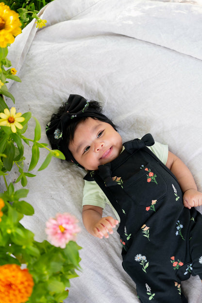 Overall in Midnight Wildflower | Kyte Baby