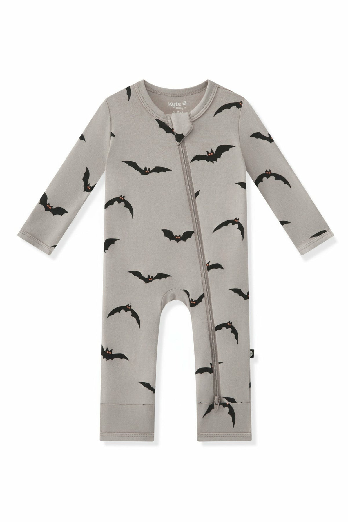 Zippered Romper in Bats | Kyte Baby