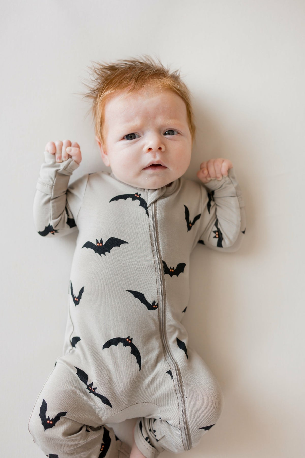 Zippered Romper in Bats | Kyte Baby