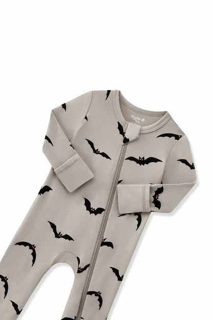 Zippered Romper in Bats | Kyte Baby