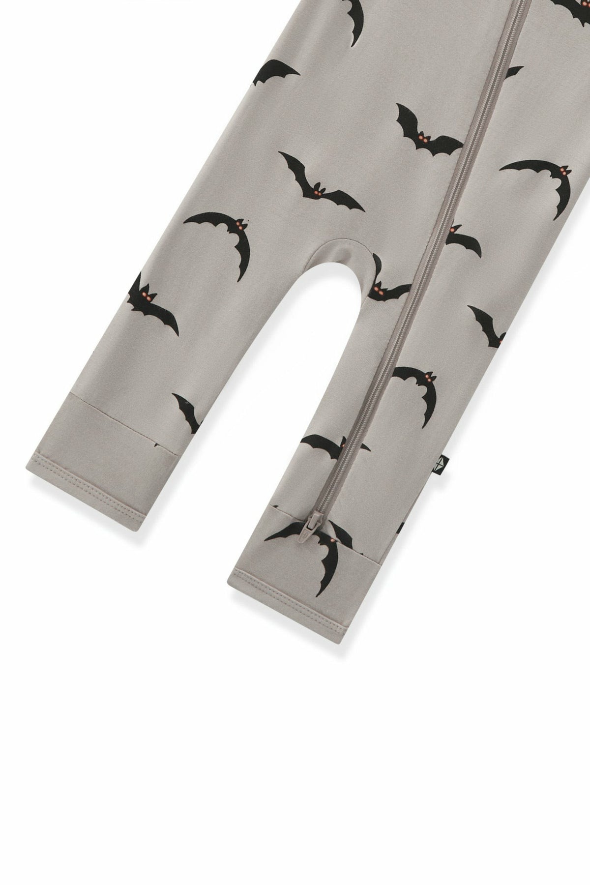 Zippered Romper in Bats | Kyte Baby