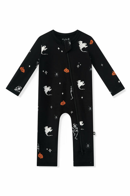 Zippered Romper in Halloween Friends | Kyte Baby