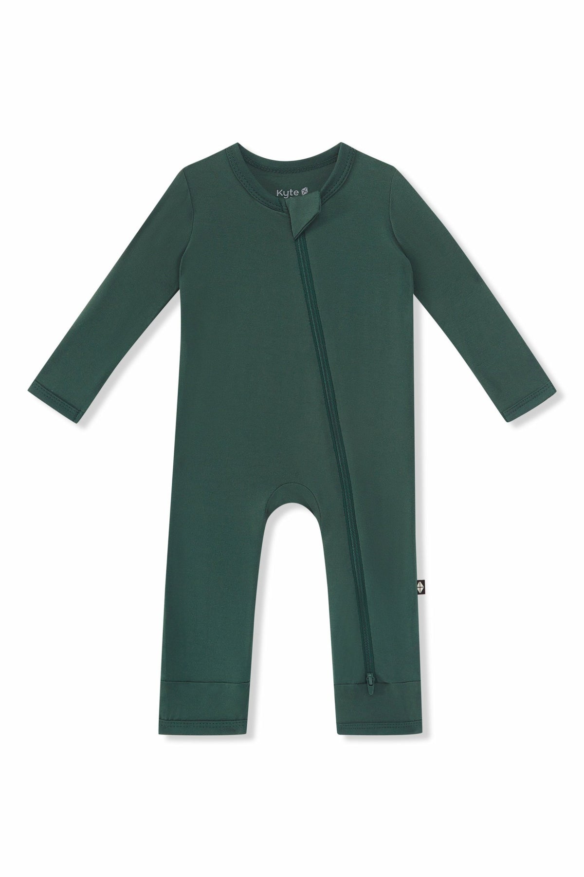 Zippered Romper in Cypress | Kyte Baby