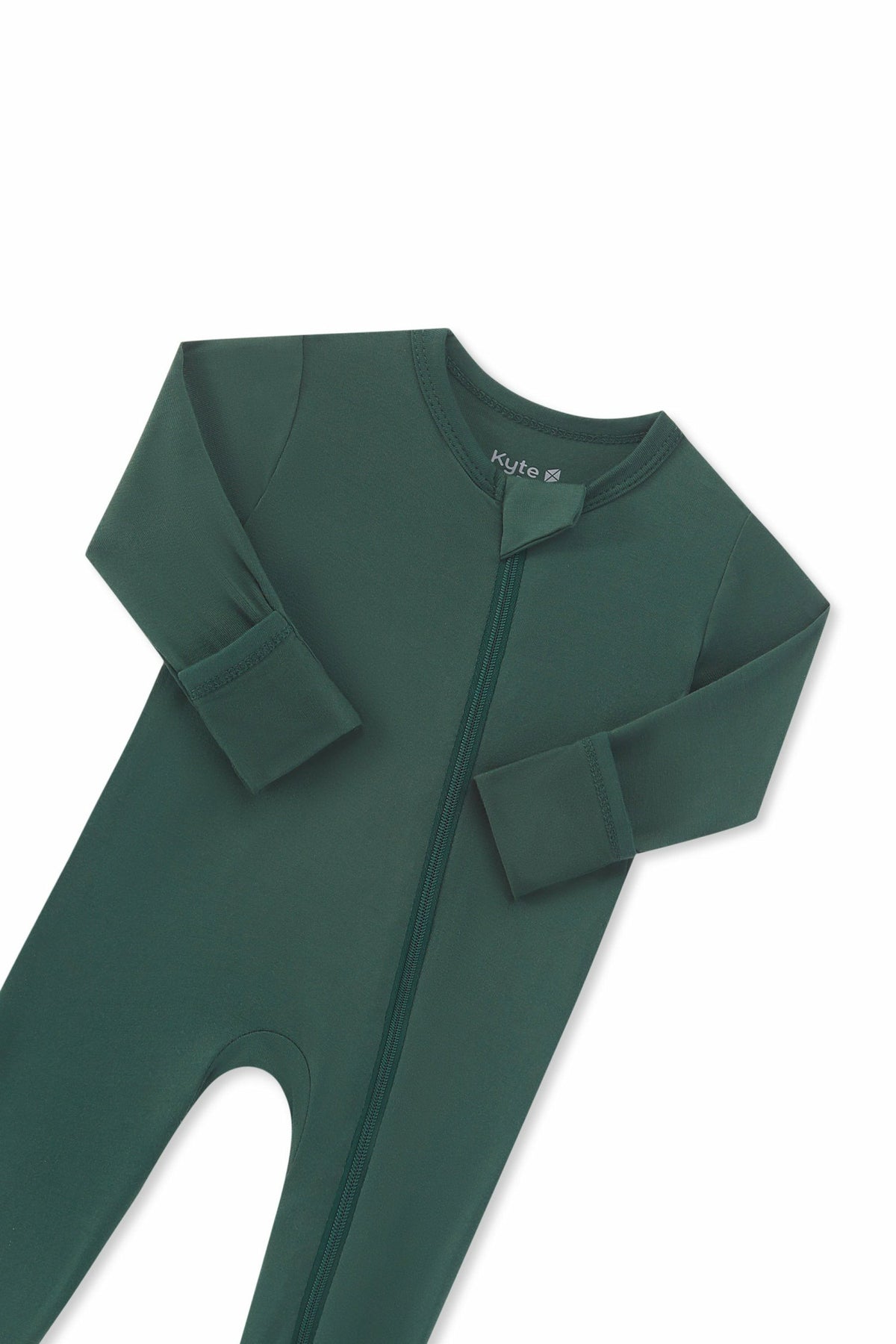Zippered Romper in Cypress | Kyte Baby