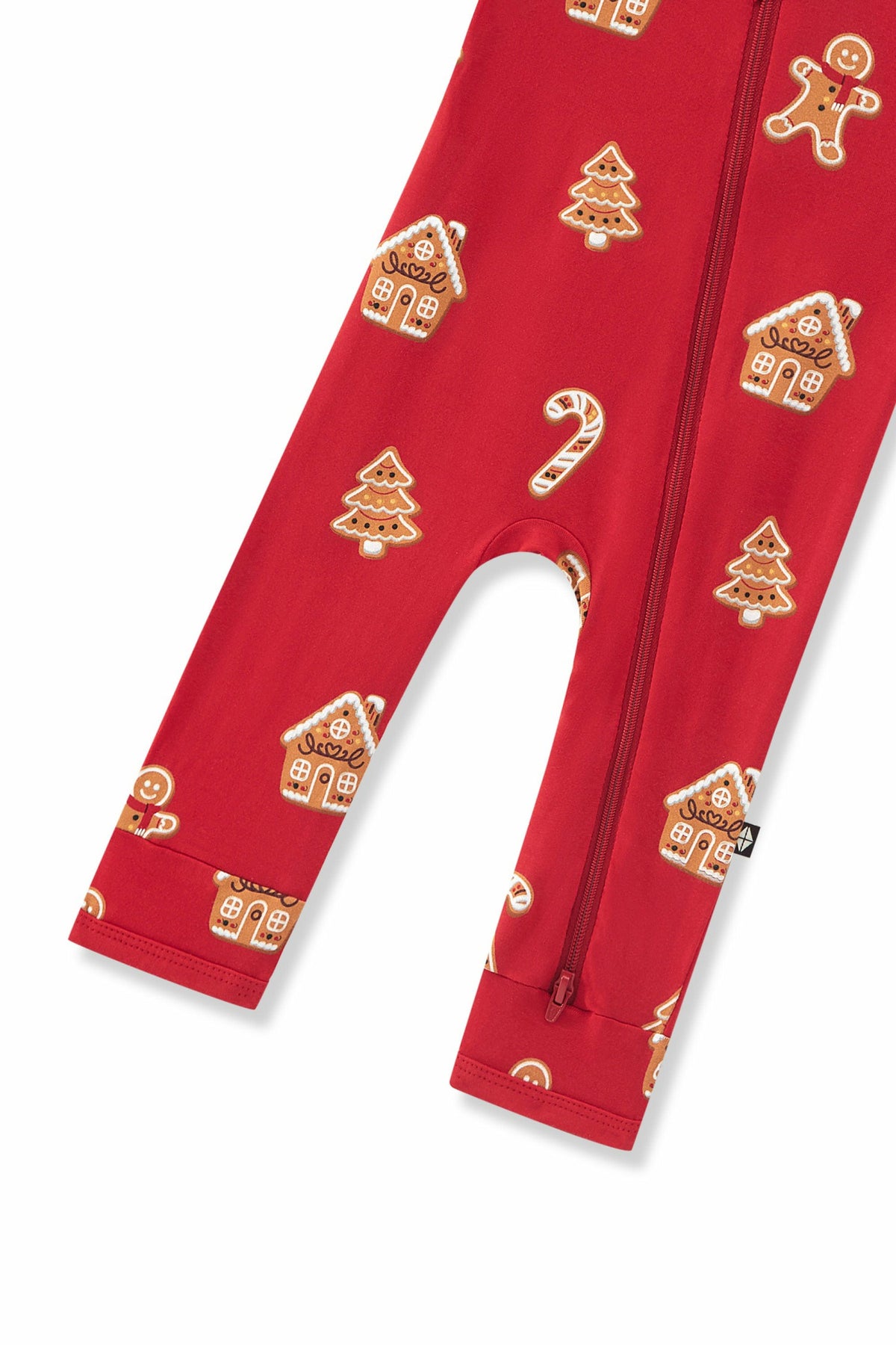 Zippered Romper in Gingerbread | Kyte Baby