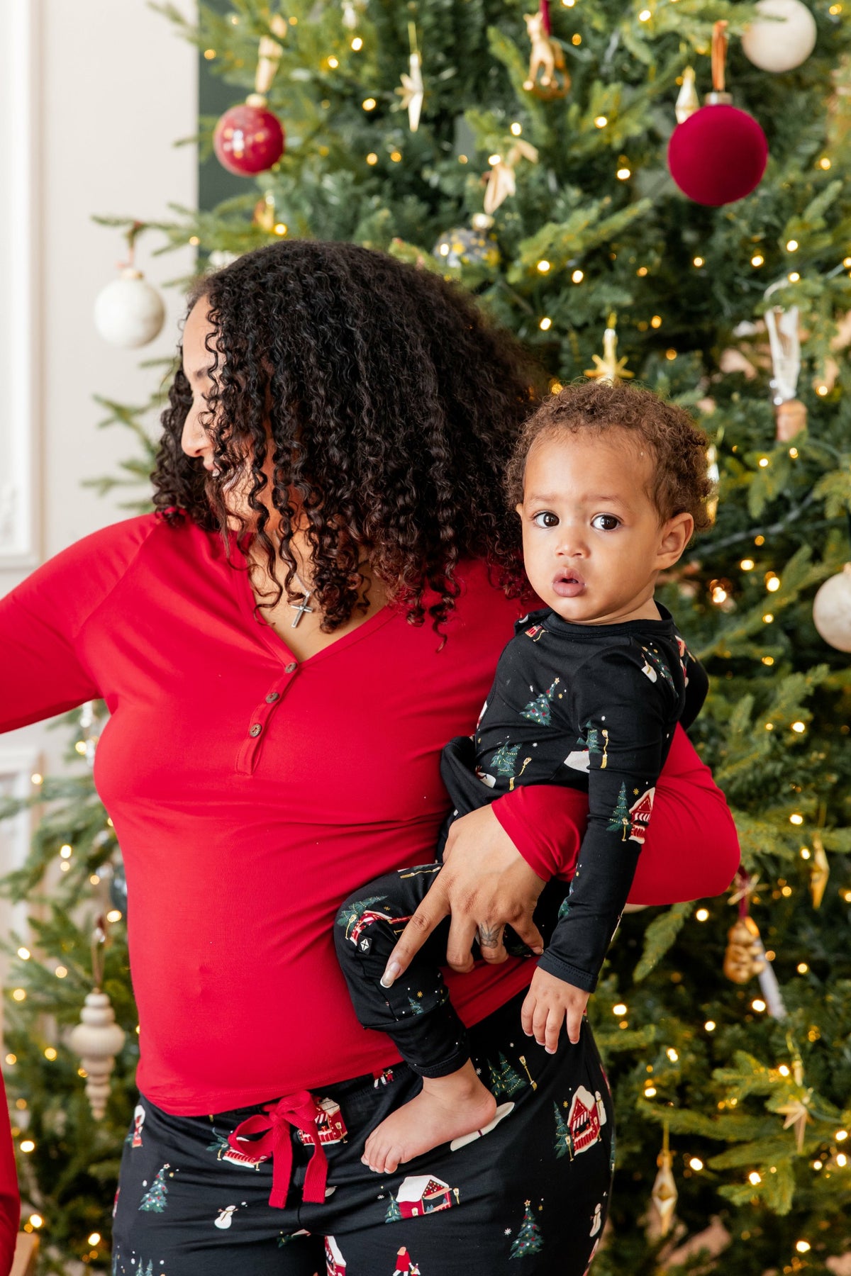 Zippered Romper in Winter Wonderland | Kyte Baby